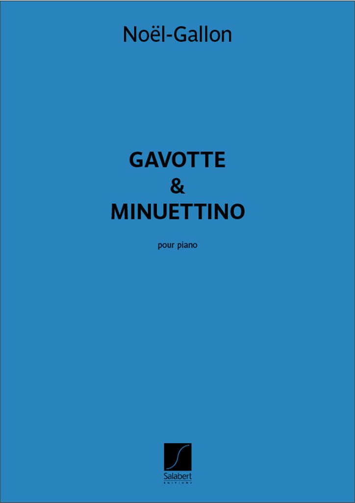 Gavotte Et Minuettino Piano